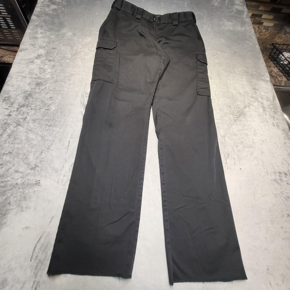 5.11 Pants Womens 16 Black Cargo‎ Twill Relaxed Fit Pockets Flat Front Tactical